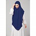 Instant Ready-to-wear Hijab- Navy Blue